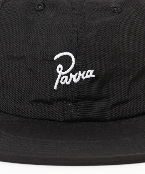 未使用‼︎ USA製 by Parra ロゴ刺繍 ナイロンキャップ 黒 未使用‼︎ USA製 by Parra ロゴ刺繍 ナイロンキャップ 黒