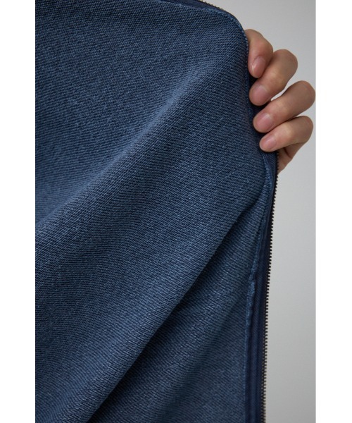 AZUL by moussy(アズールバイマウジー)の「ピグメントジップフーディー(パーカー・メンズ・ライトグレー/ライトブラック/ネイビー系1・FREE)」の16枚目の写真