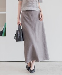Andemiu | スウェードＩラインスカート148413(スカート)