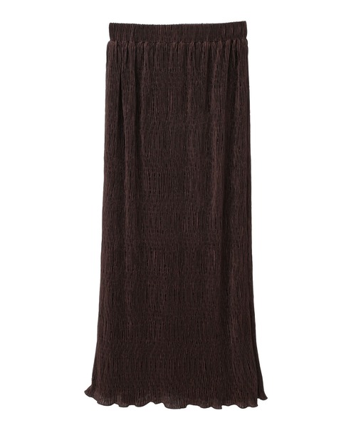 Green Parks(グリーンパークス)の「・ANDSEARCH プリーツ加工Iラインスカート(スカート・レディース・ブラウン/ベージュ/ブラック・FREE)」の9枚目の写真