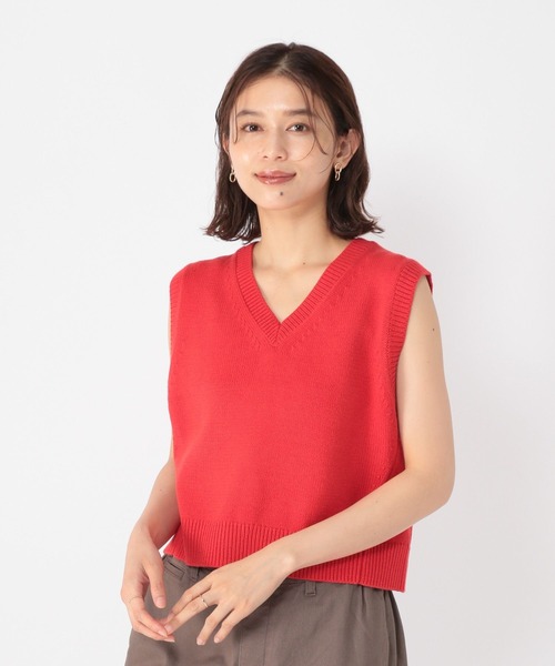 studio CLIP（スタディオクリップ）の「《days》5ゲージVネックベスト