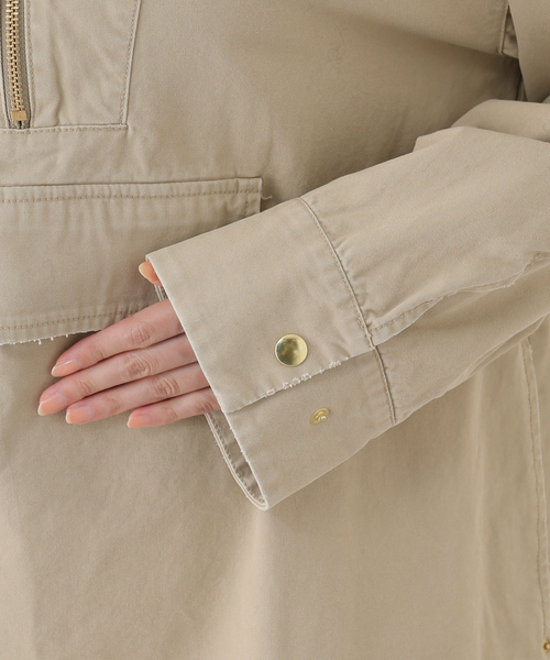 ジャケット ブルゾン R’IAM ハーフジップ プルオーバーブルゾン レディース plage（プラージュ）の「R\u0027IAM ハーフジップ プルオーバーブルゾン