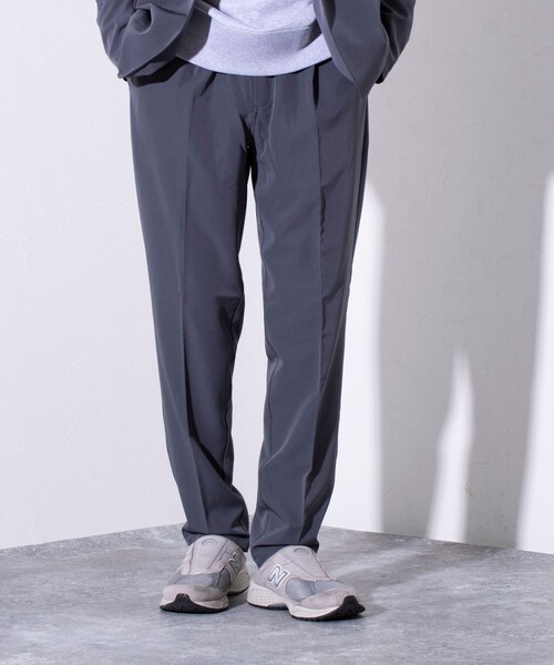 GLOSTER(グロスター)の「【ビジカジ対応】【GLOSTER/グロスター】PERFECTEX イージーパンツ 防シワ(その他パンツ・メンズ・ネイビー/モカ/グレー・S/M/L/XL)」の2枚目の写真