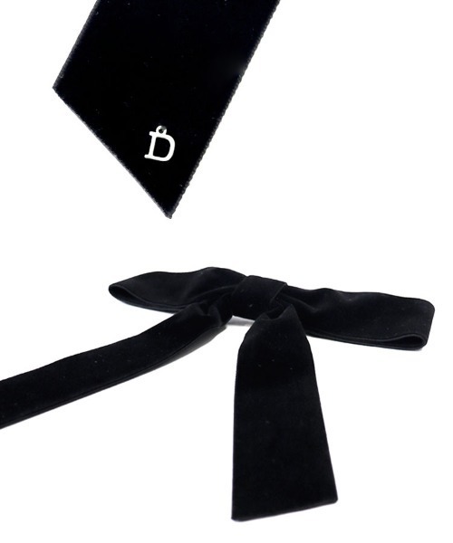 DONOBAN(ドノバン)の「ベロアリボンクリップ(ブローチ/コサージュ・レディース・ブラック・ONE)」の12枚目の写真