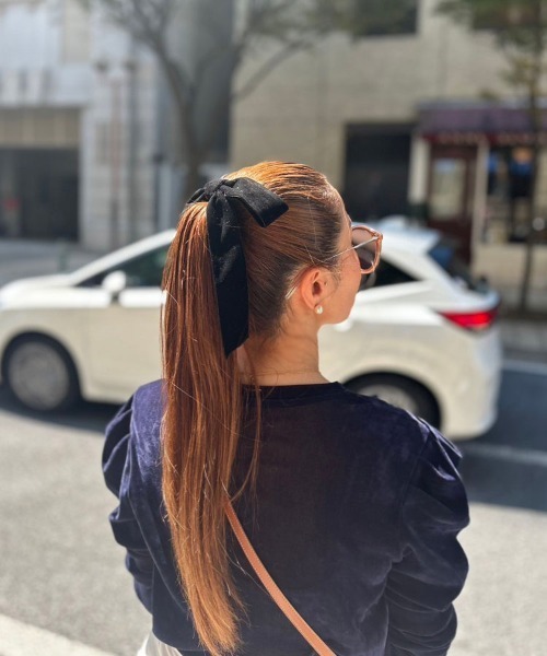 DONOBAN(ドノバン)の「ベロアリボンクリップ(ブローチ/コサージュ・レディース・ブラック・ONE)」の2枚目の写真