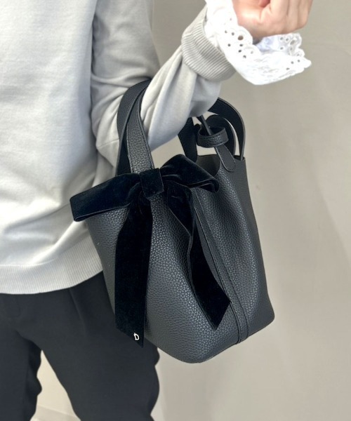 DONOBAN(ドノバン)の「ベロアリボンクリップ(ブローチ/コサージュ・レディース・ブラック・ONE)」の7枚目の写真