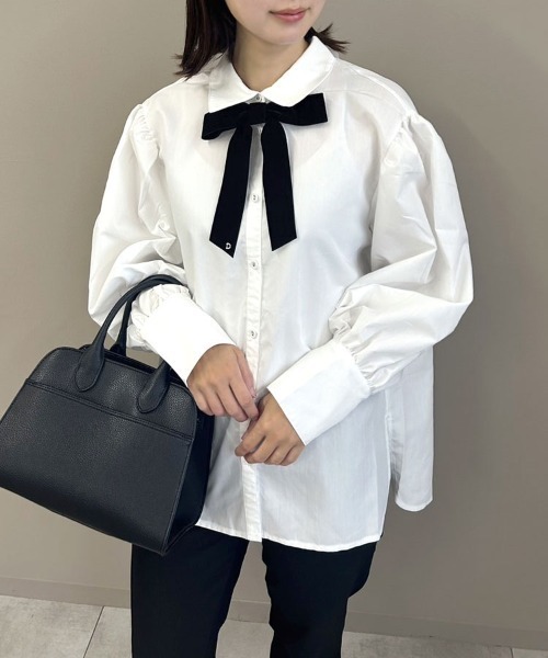 DONOBAN(ドノバン)の「ベロアリボンクリップ(ブローチ/コサージュ・レディース・ブラック・ONE)」の9枚目の写真