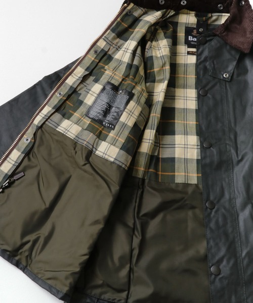 Barbour（バブアー）の「Barbour　BEDALE WAX JACKET（ブルゾン・メンズ・ブラック/グリーン系その他・36/38/40/42）」の10枚目の写真