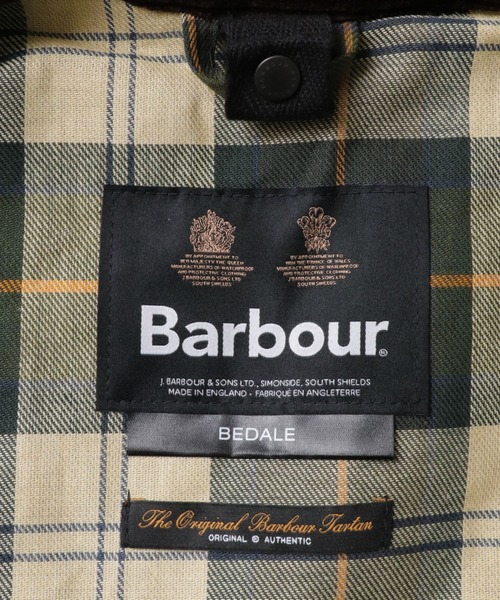 Barbour（バブアー）の「Barbour　BEDALE WAX JACKET（ブルゾン・メンズ・ブラック/グリーン系その他・36/38/40/42）」の15枚目の写真