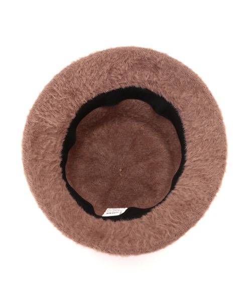 ROSE BUD(ローズバッド)の「ヘアリーバケットハット(ハット・レディース・ブラック/ブラウン・FREE)」の5枚目の写真