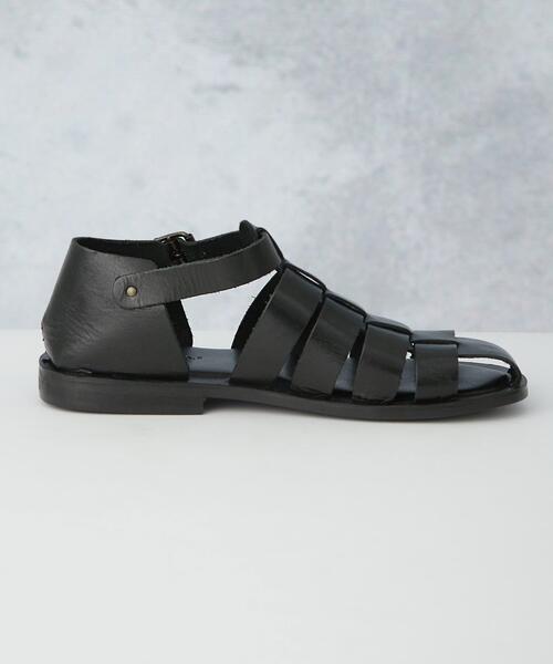 CORSO ROMA,9(コルソローマ)の「CORSO ROMA 9/別注 グルカストラップサンダル(サンダル・メンズ・ブラック・41)」の12枚目の写真