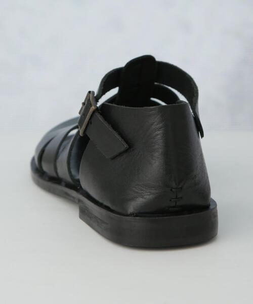 CORSO ROMA,9(コルソローマ)の「CORSO ROMA 9/別注 グルカストラップサンダル(サンダル・メンズ・ブラック・41)」の14枚目の写真