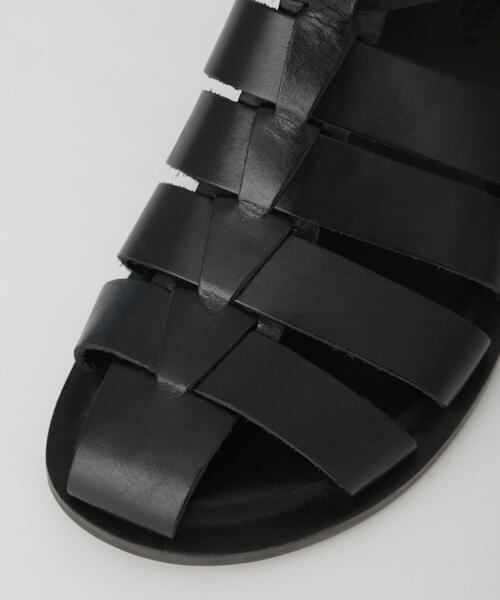 CORSO ROMA,9(コルソローマ)の「CORSO ROMA 9/別注 グルカストラップサンダル(サンダル・メンズ・ブラック・41)」の15枚目の写真
