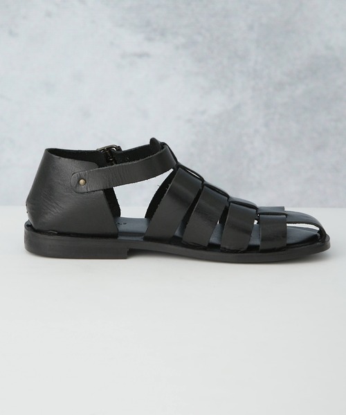 CORSO ROMA,9(コルソローマ)の「CORSO ROMA 9/別注 グルカストラップサンダル(サンダル・メンズ・ブラック・41)」の5枚目の写真