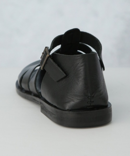 CORSO ROMA,9(コルソローマ)の「CORSO ROMA 9/別注 グルカストラップサンダル(サンダル・メンズ・ブラック・41)」の7枚目の写真