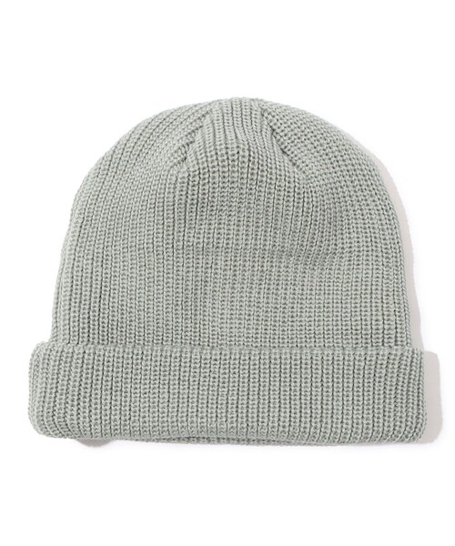 KIJIMA TAKAYUKI(キジマ タカユキ)の「KIJIMA TAKAYUKI KNIT DECK CAP(ニットキャップ/ビーニー・メンズ・チャコールグレー/ブラック/グリーン・FREE)」の3枚目の写真