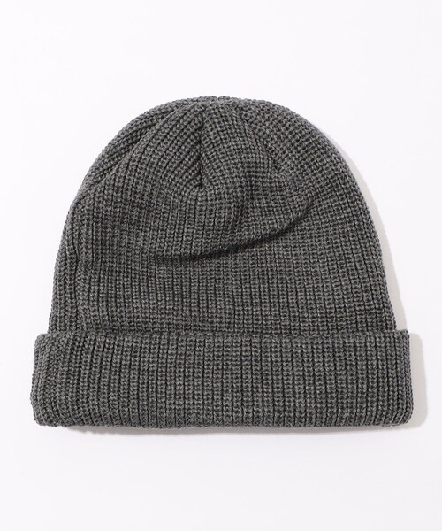 KIJIMA TAKAYUKI(キジマ タカユキ)の「KIJIMA TAKAYUKI KNIT DECK CAP(ニットキャップ/ビーニー・メンズ・チャコールグレー/ブラック/グリーン・FREE)」の5枚目の写真