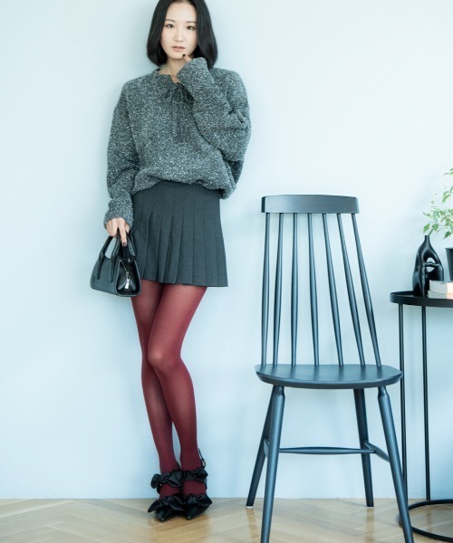 【セール】【24AW新作】【R&E】Wリボンスティックヒールパンプス（パンプス）｜R&E（アールアンドイー）