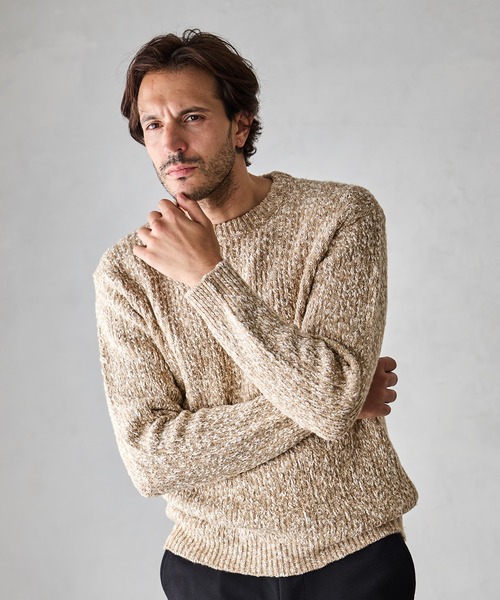 スラブラメニットクルーネック（Tシャツ/カットソー）｜RATTLE TRAP（ラトルトラップ）