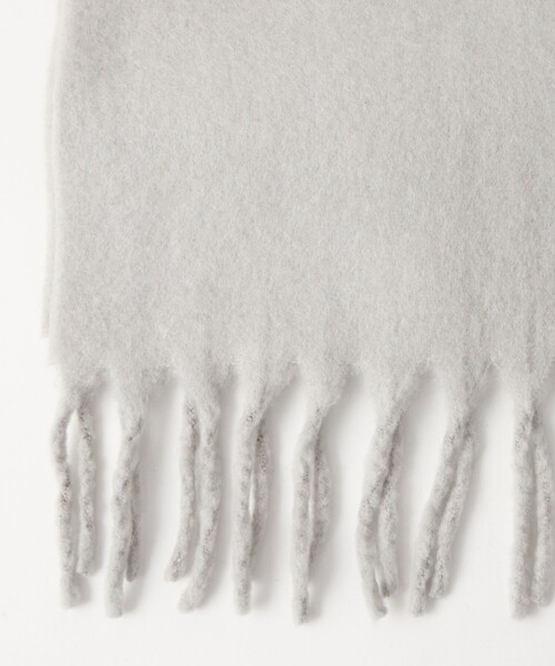 green label relaxing（グリーンレーベルリラクシング）の「バルキーマフラー（マフラー・レディース・ライトグレー/グレー/オフホワイト/パープル/ロイヤルブルー/ピンク・FREE）」の15枚目の写真