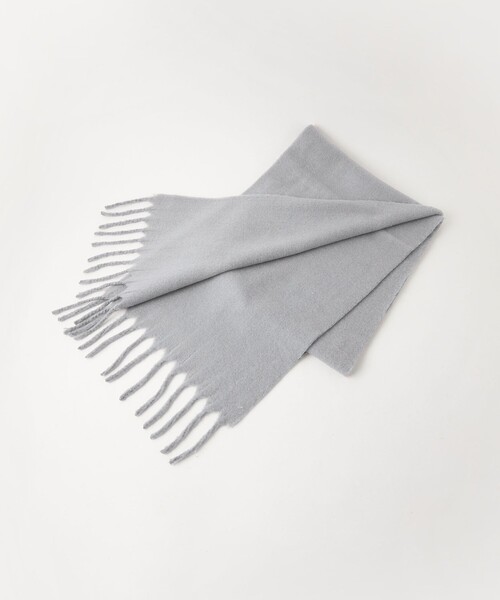 green label relaxing（グリーンレーベルリラクシング）の「バルキーマフラー（マフラー・レディース・ライトグレー/グレー/オフホワイト/パープル/ロイヤルブルー/ピンク・FREE）」の20枚目の写真