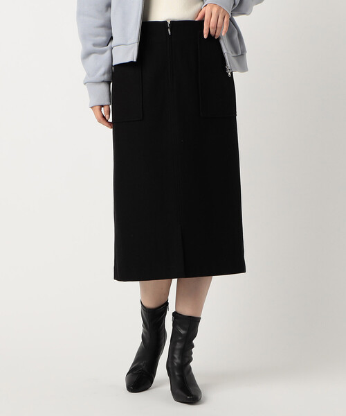 COMME CA MODELS（コムサモデルズ）の「フラノ調ジャージー　タイトスカート（スカート・レディース・グレー/ブラック/キャメル・X-SMALL/SMALL/MEDIUM/LARGE/X-LARGE）」の14枚目の写真