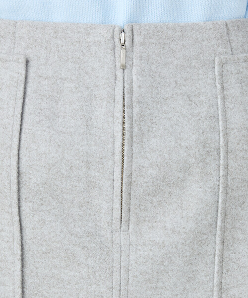 COMME CA MODELS（コムサモデルズ）の「フラノ調ジャージー　タイトスカート（スカート・レディース・グレー/ブラック/キャメル・X-SMALL/SMALL/MEDIUM/LARGE/X-LARGE）」の7枚目の写真