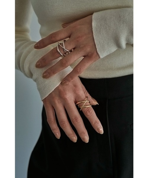 marjour（マージュール）の「FLOAT RING（リング・レディース・シルバー/ゴールド・12号）」の13枚目の写真