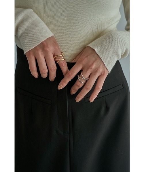 marjour（マージュール）の「FLOAT RING（リング・レディース・シルバー/ゴールド・12号）」の15枚目の写真