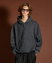 WETTEMPT | FLEECE LINING SNAP PARKA /裏起毛スナップパーカー(パーカー)