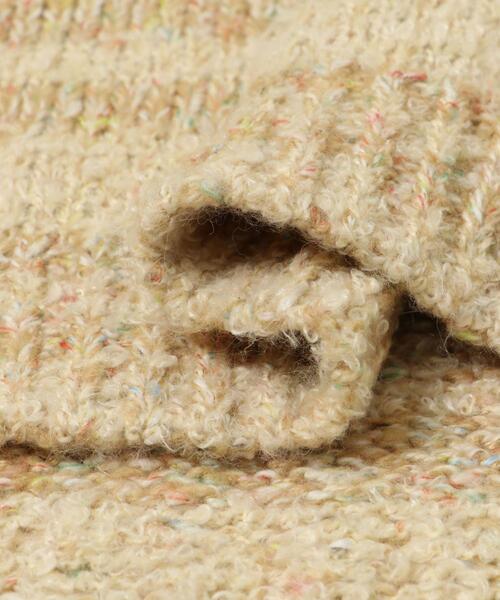 URBAN RESEARCH（アーバンリサーチ）の「URBAN RESEARCH iD　ブークレメランジニット（ニット/セーター・メンズ・グレー/ベージュ・MEDIUM/LARGE）」の10枚目の写真