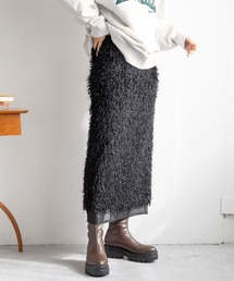 LOWRYS FARM | フェザーレイヤードスカート　247902(スカート)