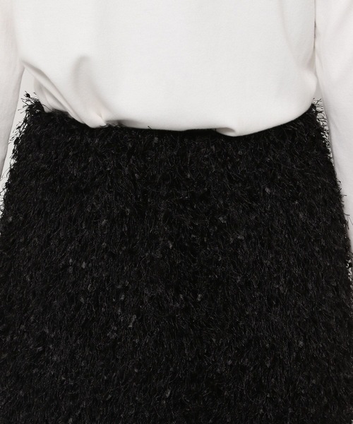 LOWRYS FARM（ローリーズファーム）の「フェザーレイヤードスカート　247902（スカート・レディース・アイボリー/グレー/ブラック・FREE）」の11枚目の写真