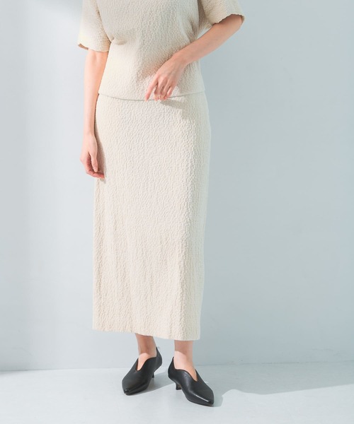 URBAN RESEARCH ROSSO WOMEN(アーバンリサーチ ロッソ)の「le CORDUROY H-LINE SKIRT(スカート・レディース・ブラウン/アイボリー・SMALL)」の18枚目の写真