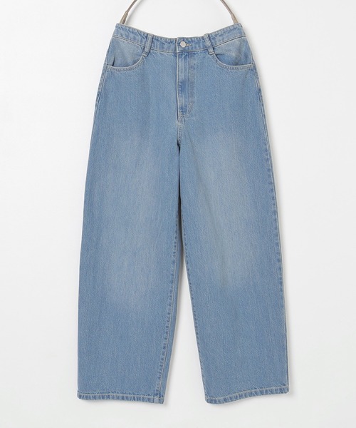 Honeys（ハニーズ）の「デニムカーブパンツ（デニムパンツ・レディース・ブルー系その他/ブルー系その他2/グレー/ダルブルー系/インディゴブルー・L/LL/M/S/SS）」の16枚目の写真