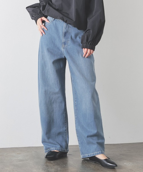 Honeys（ハニーズ）の「デニムカーブパンツ（デニムパンツ・レディース・ブルー系その他/ブルー系その他2/グレー/ダルブルー系/インディゴブルー・L/LL/M/S/SS）」の21枚目の写真