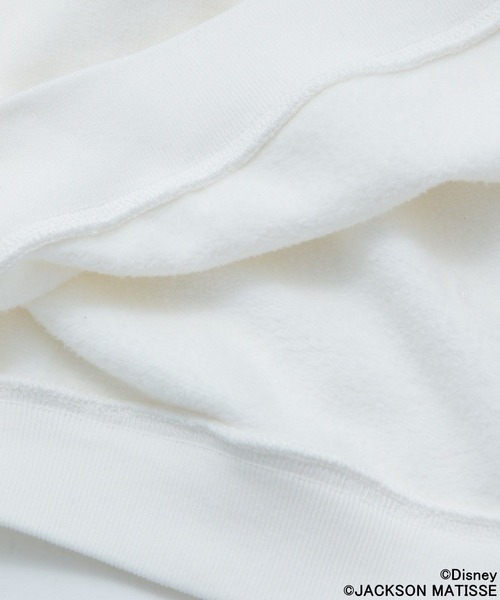 JACKSON MATISSE（ジャクソンマティス）の「【JACKSON MATISSE×BAYFLOW】「ミッキー」裏起毛スウェット（スウェット・メンズ・ホワイト・MEDIUM/LARGE）」の13枚目の写真
