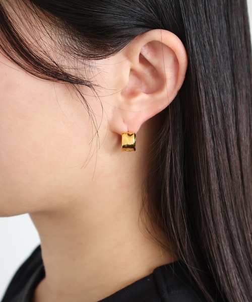 whoseA(フーシー)の「【silver925】Ordinary Pierce 16KGP/オーディナリー フープピアス(ピアス(両耳用)・レディース・ゴールド・FREE)」の10枚目の写真