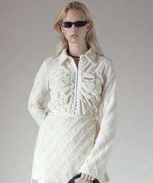 PRANK PROJECT | チュールジャガードシャツ / Tulle Jacquard Shirt(シャツ/ブラウス)