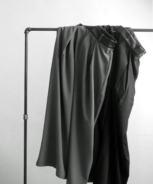 antiqua(アンティカ)の「ワイドパンツ(その他パンツ・レディース・グレー/ブラック・MEDIUM/LARGE)」の18枚目の写真