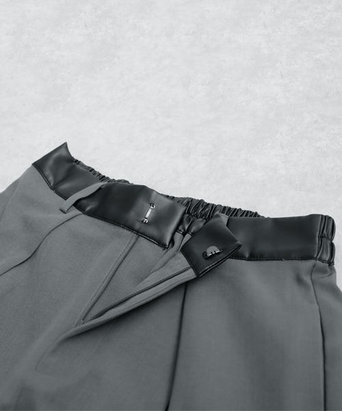 antiqua(アンティカ)の「ワイドパンツ(その他パンツ・レディース・グレー/ブラック・MEDIUM/LARGE)」の21枚目の写真