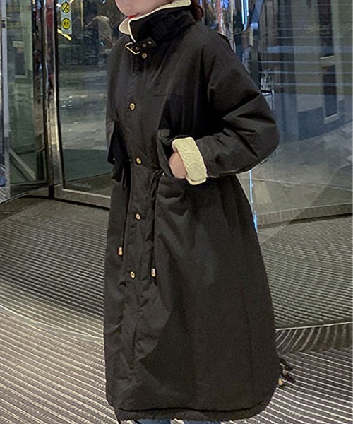 stof ロングコート スタンドカラーロングコート《カポック》 (AY-23A100-01) | | 紳士服