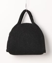 EARTH MADE(A[XCh)JUTE SEMICIRCLE TOTE(g[gobO)