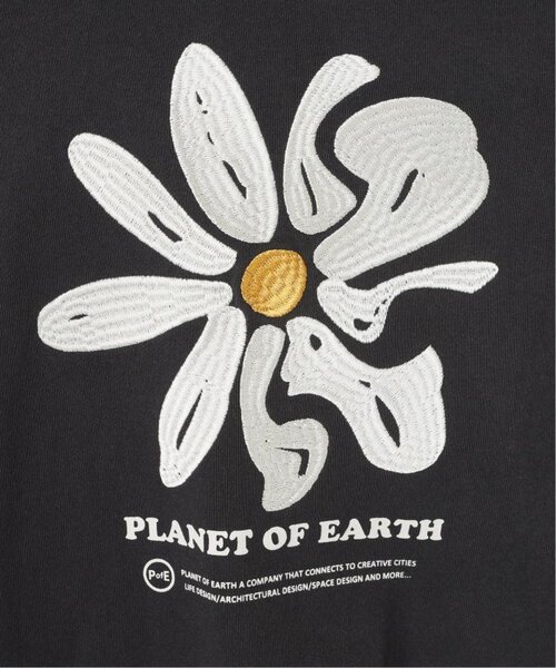 B.C STOCK(ベーセーストック)の「《追加》【PLANET OF EARTH】 エンブロイダリースウェット(スウェット・メンズ・アイボリー/ブラウン/グレー・LARGE/MEDIUM)」の8枚目の写真