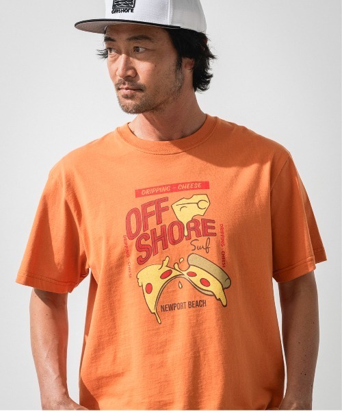 OFFSHORE（オフショア）の「90s US GRAPHIC TEE（Tシャツ/カットソー・メンズ・ホワイト/オレンジ・S/M/L/XL）」の2枚目の写真