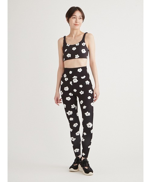 emmi（エミ） カモミール柄レギンス カモミール柄レギンス(WELLNESS&TRAINING WEAR)｜emmi（エミ）の
