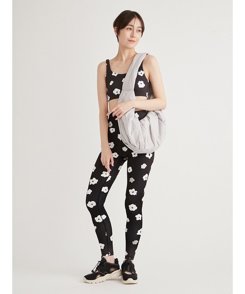 emmi（エミ） カモミール柄レギンス カモミール柄レギンス(WELLNESS&TRAINING WEAR)｜emmi（エミ）の
