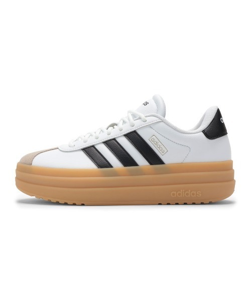 adidas（アディダス）の「【adidas】VL COURT BOLD（スニーカー・レディース・ホワイト×ブラック・23.0cm/23.5cm/24.0cm/24.5cm/25.0cm）」の5枚目の写真
