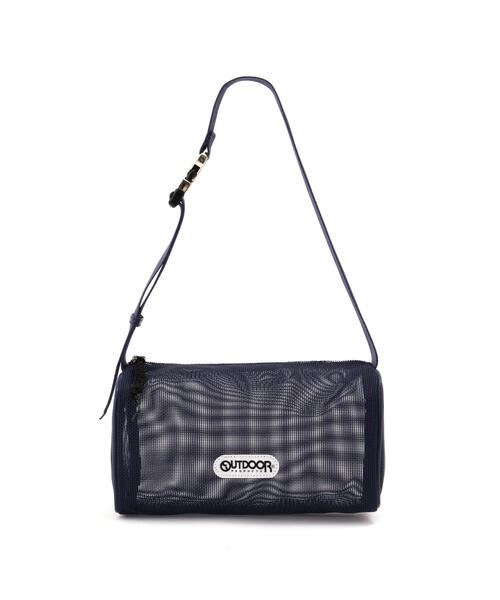 OUTDOOR PRODUCTS（アウトドアプロダクツ）の「◆【OUTDOOR PRODUCTSコラボ】メッシュバッグ（ショルダーバッグ・レディース・ネイビー/ブルー・ﾌﾘ-）」の15枚目の写真