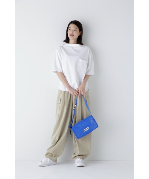 OUTDOOR PRODUCTS（アウトドアプロダクツ）の「◆【OUTDOOR PRODUCTSコラボ】メッシュバッグ（ショルダーバッグ・レディース・ネイビー/ブルー・ﾌﾘ-）」の12枚目の写真